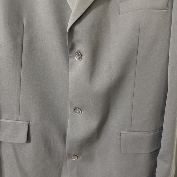 Haggar Black Label Suit Blazer 44L and Pants 36x32 - Picture 4 of 12